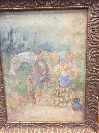 Jean DANNET (1912-1997).
Porte d'entrée un...