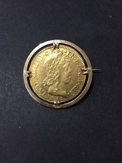 FRANCE, Louis XIV, Louis d'or à la mèche...