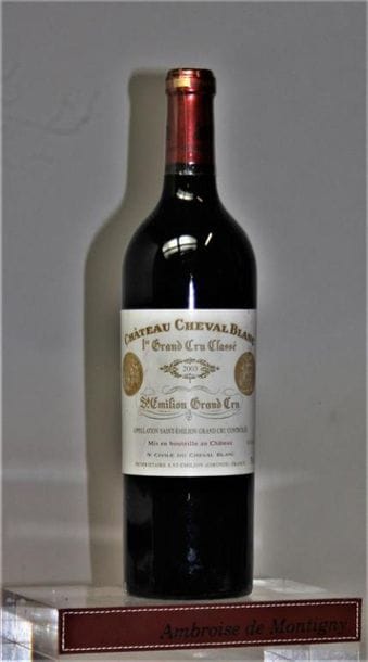 1 bouteille CHÂTEAU CHEVAL BLANC - 1er GCC...