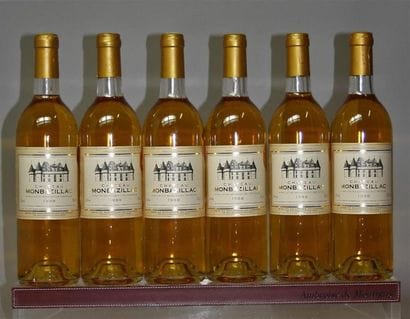 6 bouteilles MONTBAZILLAC du CHÂTEAU MONTBAZILLAC...