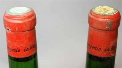 2 bouteilles BARON PHILIPPE DE ROTHSCHILD...