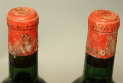 2 bouteilles CHÂTEAU LATOUR - 1er GCC Pauillac...