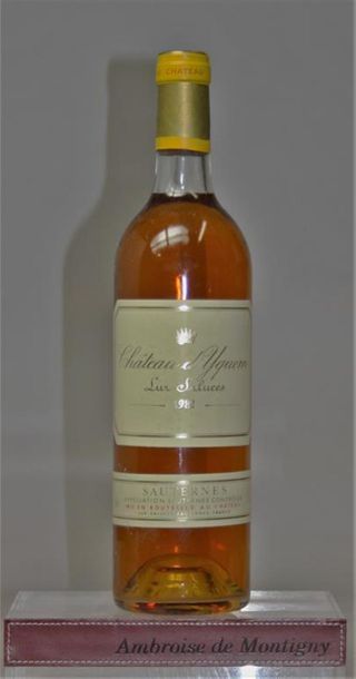 1 bouteille CHÂTEAU D'YQUEM - 1er GC supérieur...
