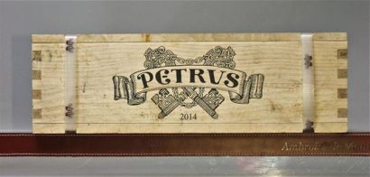 1 bouteille PETRUS 2014. 
Logé en coffre...