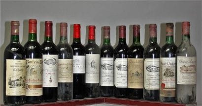 LOT DE 31 BOUTEILLES VINS ROUGES DE BORDEAUX...