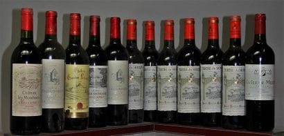 LOT DE 31 BOUTEILLES VINS ROUGES DE BORDEAUX...