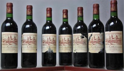 7 bouteilles CHÂTEAU COS D'ESTOURNEL - 2é...