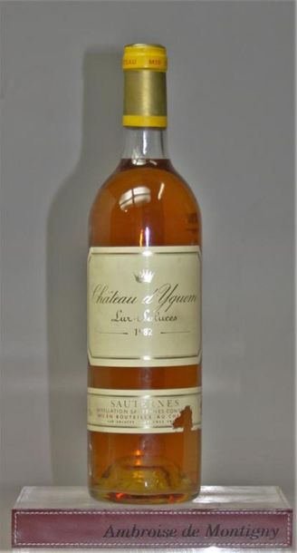 1 bouteille CHÂTEAU D'YQUEM - 1er GC supérieur...