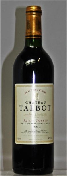 1 bouteille CHÂTEAU TALBOT - 5é GCC St. Julien...
