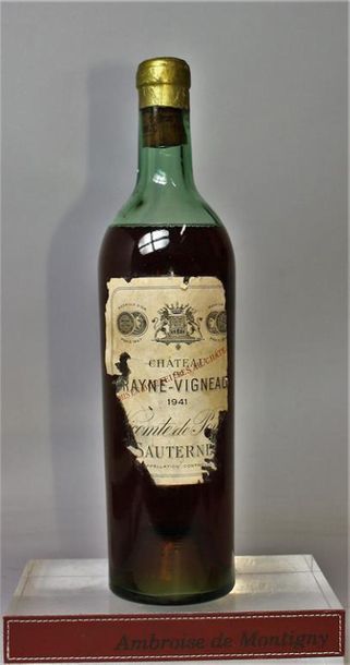 1 bouteille CHÂTEAU RAYNE VIGNEAU - 1er CC...