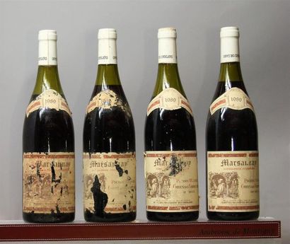 4 bouteilles MARSANAY - CAVES DES CORDELIERS...