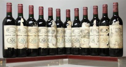 12 bouteilles CHÂTEAU CAMENSAC -Haut Médoc...