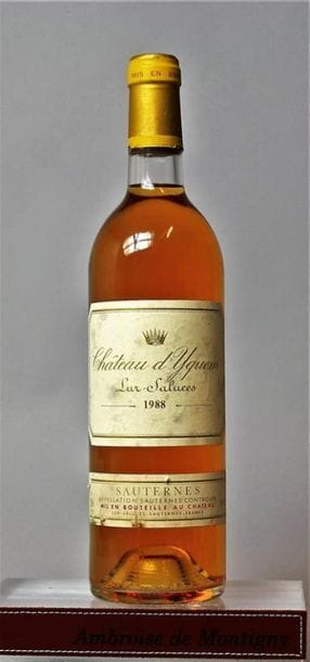 1 bouteille CHÂTEAU YQUEM - 1er cru supérieur...
