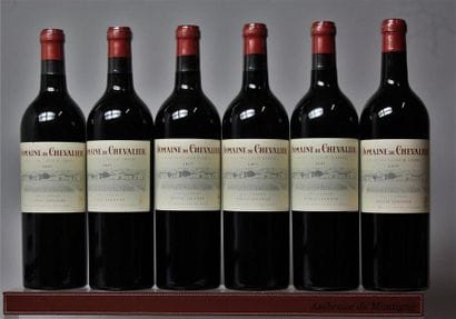 6 bouteilles DOMAINE de CHEVALIER - Cru classé...
