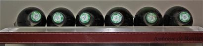 6 bouteilles DOMAINE DE L'EGLISE - Pomerol...