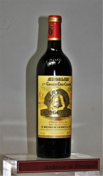 1 bouteille CHÂTEAU ANGÉLUS - 1er GCC St....
