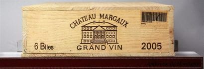 6 bouteilles CHÂTEAU MARGAUX - 1er GCC Margaux...