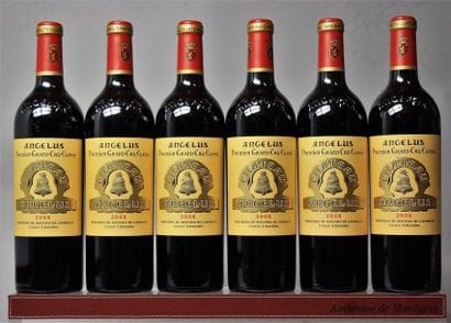 6 bouteilles CHÂTEAU ANGELUS - 1er GCC St....