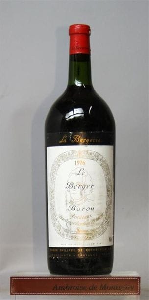 1 magnum LA BERGERIE - DOMAINES du BARON...