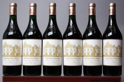6 bouteilles CHÂTEAU HAUT BRION - 1er GCC...