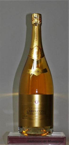 1 magnum CHAMPAGNE ARISTON - Blanc de blancs...
