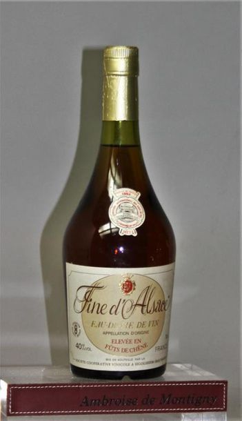1 bouteille FINE D'ALSACE EAU-DE-VIE DE ...