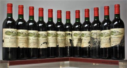 12 bouteilles CHÂTEAU TROPLONG MONDOT - St....
