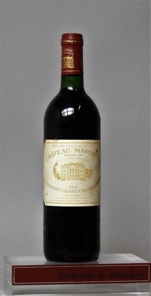 1 bouteille CHÂTEAU MARGAUX 1er GCC - Margaux...