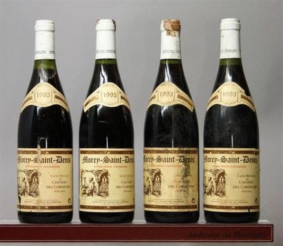4 bouteilles MOREY St. DENIS - COUVENT DES...