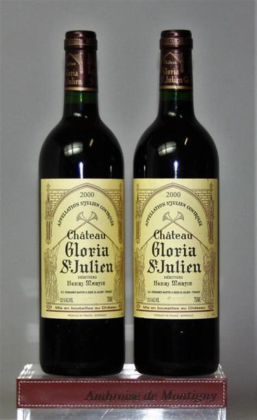 LOT DE 5 VINS ROUGES DE BORDEAUX DIVERS :
-...