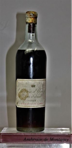 1 bouteille CHÂTEAU D'YQUEM - 1er GC supérieur...