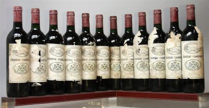12 bouteilles CHÂTEAU CAMENSAC -Haut Médoc...