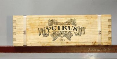 1 bouteille PETRUS 2013. 
Logé en coffre...