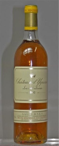 1 bouteille CHÂTEAU D'YQUEM - 1er GC supérieur...
