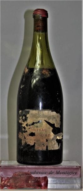 1 magnum CHÂTEAU DE POMMARD.
Etiquette tachée,...