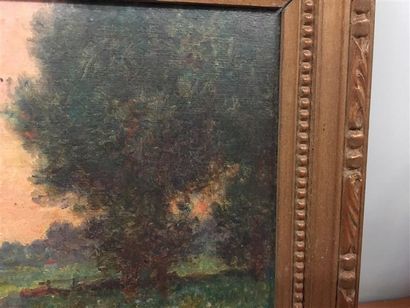 Ferdinand du PUIGAUDEAU (1864-1930).
Paysage...