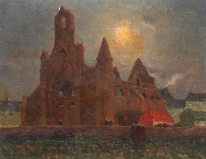 Ferdinand du PUIGAUDEAU (1864-1930).
Fête...