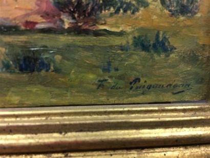Ferdinand du PUIGAUDEAU (1864-1930).
Le pommier...