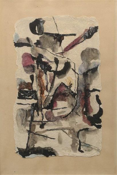 Ladislas KIJNO (1921-2012).
Composition,...