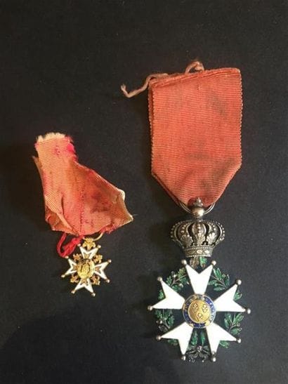 Étoile DE CHEVALIER DE LA LÉGION d'HONNEUR...