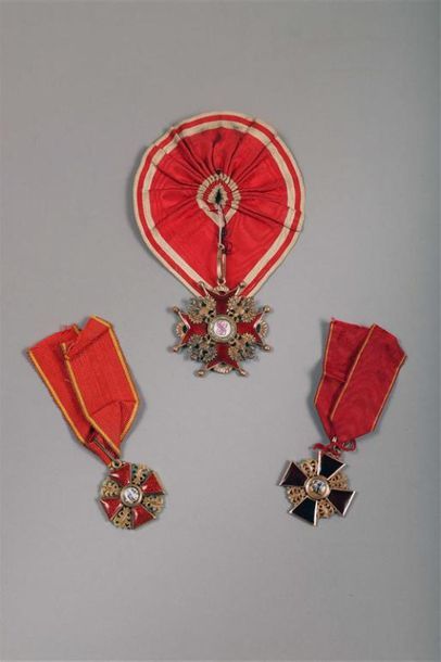 RUSSIE :
CROIX DE 4e CLASSE DE L'ORDRE DE...