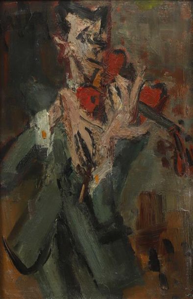 GEN PAUL (1895-1975).
Violoniste.
Huile sur...