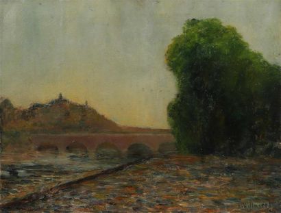 Anatole HILLAIRET (1880-1928).
Pont royal,...