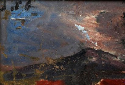 Joachim TORRES GARCIA (1874-1949).
Paysage,...