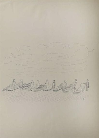 Jean Jacques SEMPÉ (né en 1932).
9 psychanalystes...