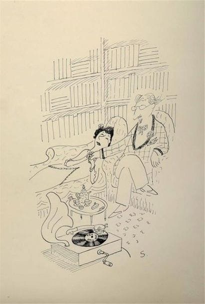 Jean Jacques SEMPÉ (né en 1932).
Tea for...