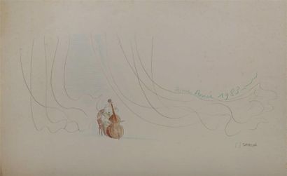 Jean Jacques SEMPÉ (né en 1932).
L'Analysé...
