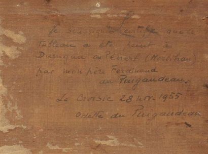 Ferdinand du PUIGAUDEAU (1864-1930).
Chemin...