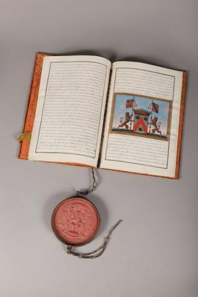 [Manuscrit]. [Noblesse]. Lettres patentes...