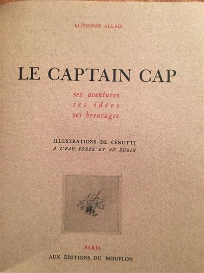 CERUTTI. ALLAIS (Alphonse). Le captain Cap....